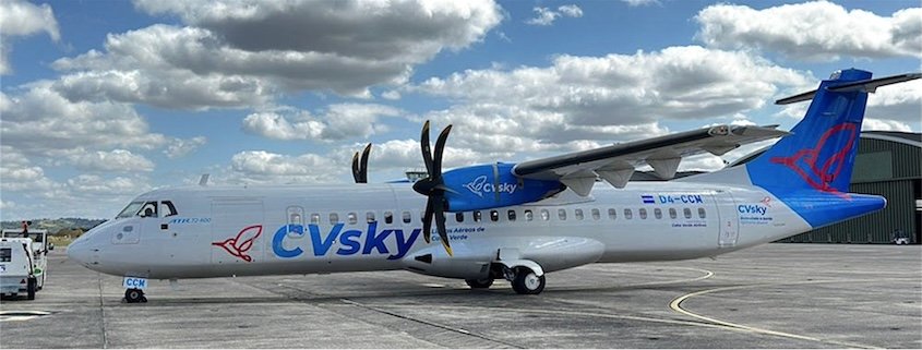 CVsky Cape Verde internal flights now being operated by CVsky.