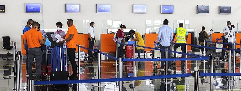 Praia Airport air conditioning fault